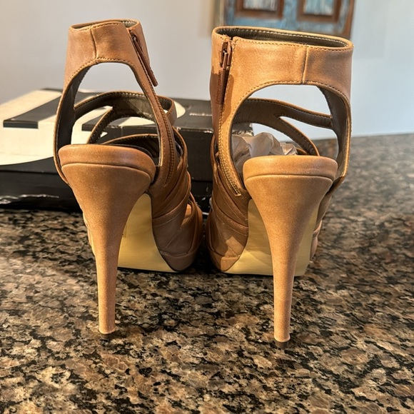 Michael Antonio river heeled open toe bootie NIB 9 - Picture 5 of 13